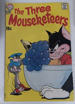 Collectable Comic 1970 The Three Mouseketeers