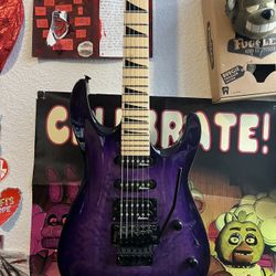 Jackson Electric Guitar With Floyd Rose