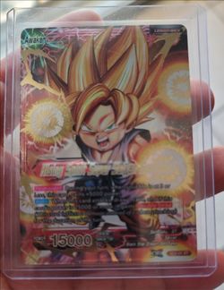 Dragon Ball Super Card Game Leader Card Son Goku GT