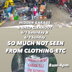 BIG COMMUNITY GARAGE, YARD, SHED SALE - CONTACT ME FOR MY LOCATION IN COMMUNITY- OFF FRANK TIPPET RD AND ANGORA DRIVE 6/1 SATURDAY AND 6/2 SUNDAY 