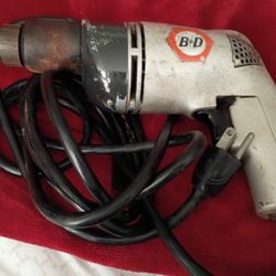 Black & Decker Drill Heavy With Cord