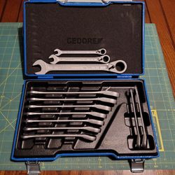 New Gedore Reversible Ratcheting Wrench Set