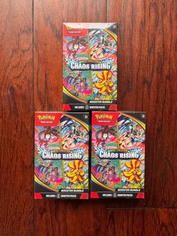 Pokemon TCG Chaos Rising Booster Box - 3x
