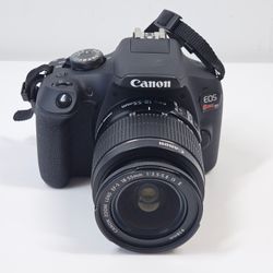 Canon EOS Rebel T7 24.1MP Digital SLR DSLR Camera with 18-55mm Lens Kit