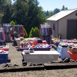 Ladies, BEST YARD SALE  EVER!!!