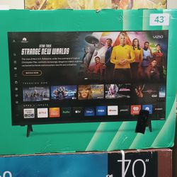 Best Deals.  43" Screen Led Smart TV By Vizio.  Hulu Pandora Netflix YouTube And Much More 