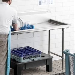 5' Clean Dish Table - Right Drainboard - Right