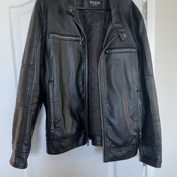 Men’s Guess Leather Jacket