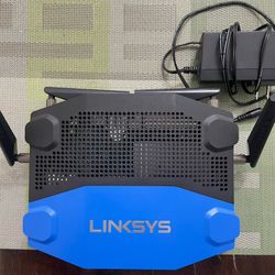 Linksys WRT1900AC WiFi Router (AC3200) + Power – Used Excellent!