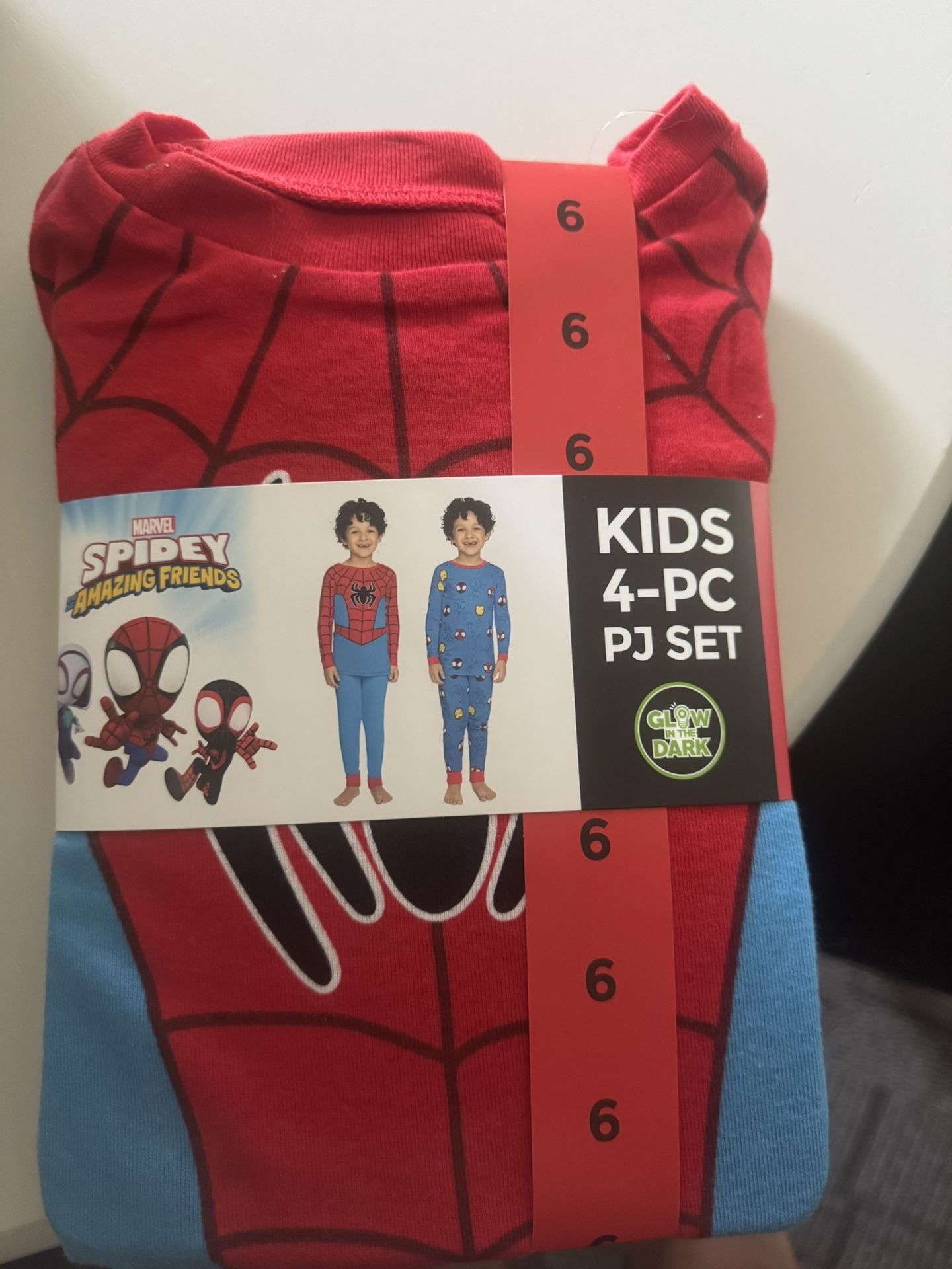 New Spider-Man On Set Size 6 Kids