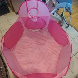 Pop Up Ball Pit With Basketball Net
