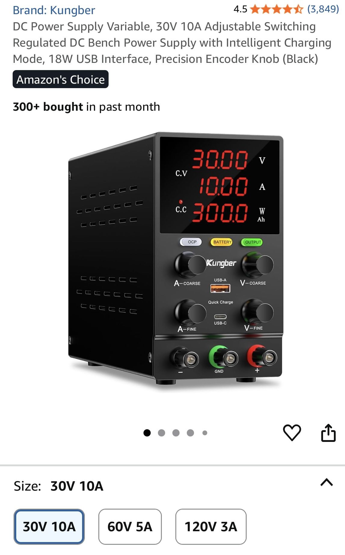 New DC Power Supply