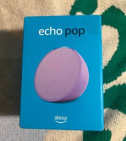 Echo Pop - 1st Gen - Full Sound Compact Smart Speaker - Lavender Bloom 