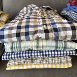 Banana Republic Men’s Long-Sleeve  Dress Shirts $10/ea