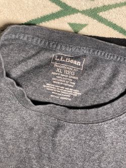 L.L. Bean Men's T-Shirt XL Gray