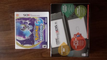 Nintendo 3DS XL & Pokémon Moon