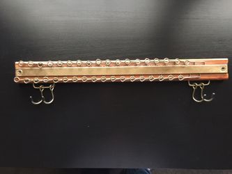 Ingenious Vintage Tie and Belt Organizer
