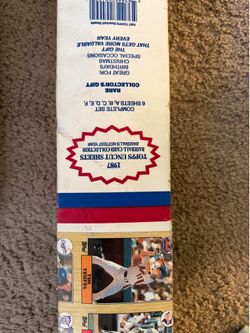 1987 Topps Uncut Baseball Cards Sheets
