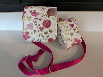 New Floral Instax Mini Camera Bag with Pouch