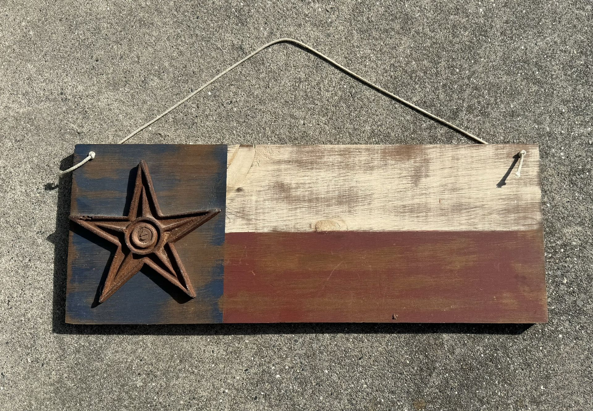 Rustic Wooden Sign 