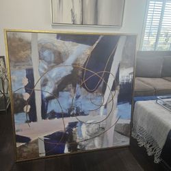 Beatiful Art Piece From Living Spaces 52 X 52