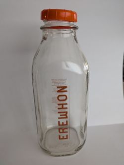 Used erewhon 32,16,12 oz milk jugs  used