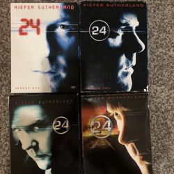 4 Seasons of 24 Kiefer Sutherland 30 Discs