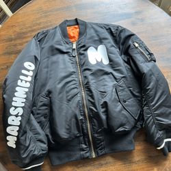 Marshmello Bomber Jacket - large