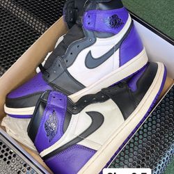 Jordan 1 “Court Purple”