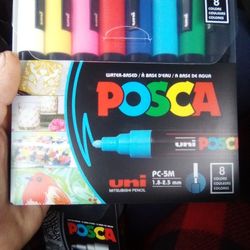 POSCA paint Pens (8pk) 