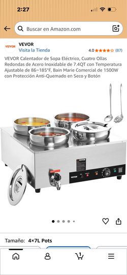 Calentador de sopa Eléctrico