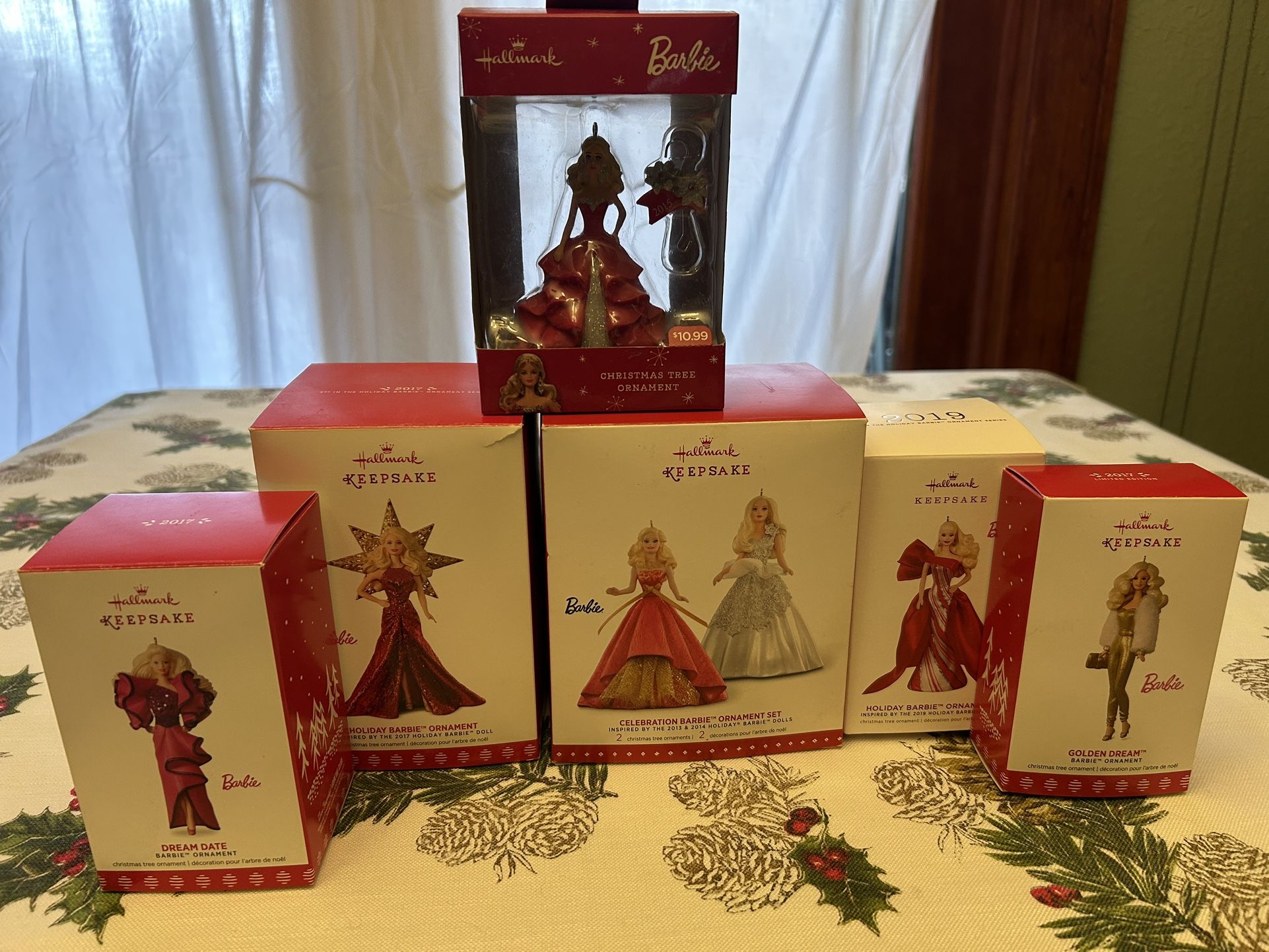 Hallmark Barbie Ornaments 