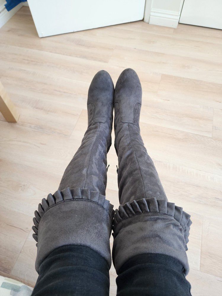 Cute Suede Boots