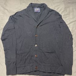Men’s American Eagle Blue Cardigan Sweater - Size Small