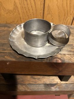 Tin Candle Holder
