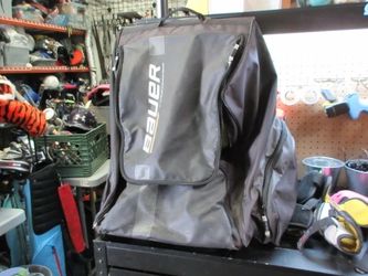 Used Bauer Junior Elite Hockey Wheeled Backpack