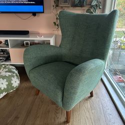 Article Mod 35" Lounge Chair - Spearmint Aqua