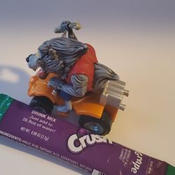 Small Werewolf Riding Car Figurine 