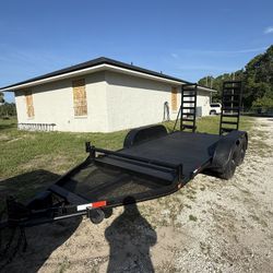 2004 Equipment Trailer Recently Redone Needs Nothing 