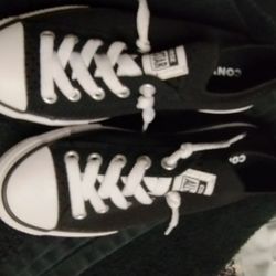 New Black N White Converse 