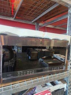 Ge Profile 30 Inch Over The Range Microwave Dark Stainless PVM9005BLTS