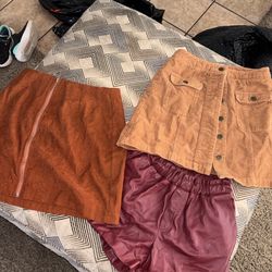 Skirts and shorts