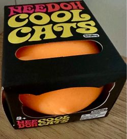 NeeDoh Cool Cat Orange