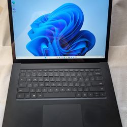 Very Nice MICROSOFT SURFACE LAPTOP 4  WINDOWS 11 15 inch TOUCHSCREEN 256GB PENTIUM i7