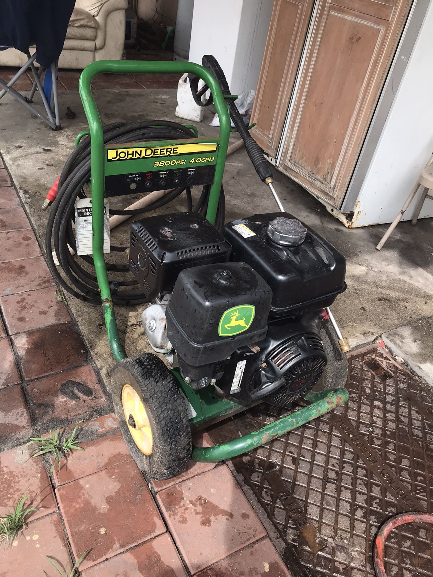 John Deere power washer 3800 PSI for Sale in Immokalee, FL OfferUp