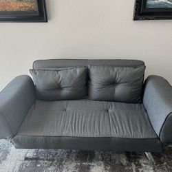 Gray Sofa - Extends For Napping 