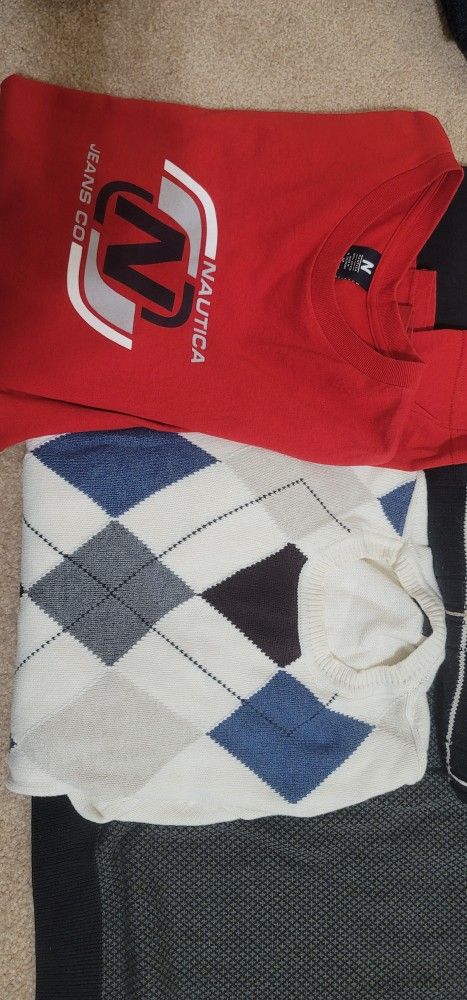 Sweater, Nautica Tee, Levis Tee For Salee