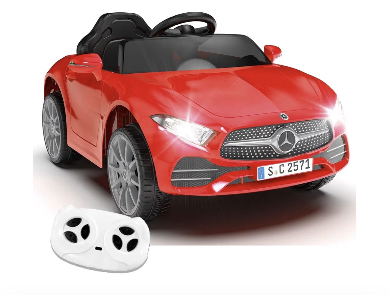 Brand New Licensed Mercedes-Benz CLS 350 Ride-On Car (Red) – Never Assembled
