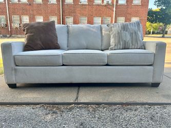 Pottery Barn Open Box 84” Modern Square Armrest Sofa