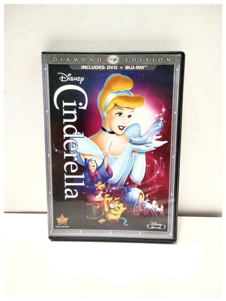 Disney * Cinderella * Diamond Edition   2-Disc  Blu-Ray / DVD